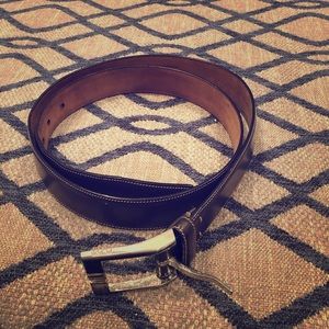 Tumi Brown leather premium belt 40/100